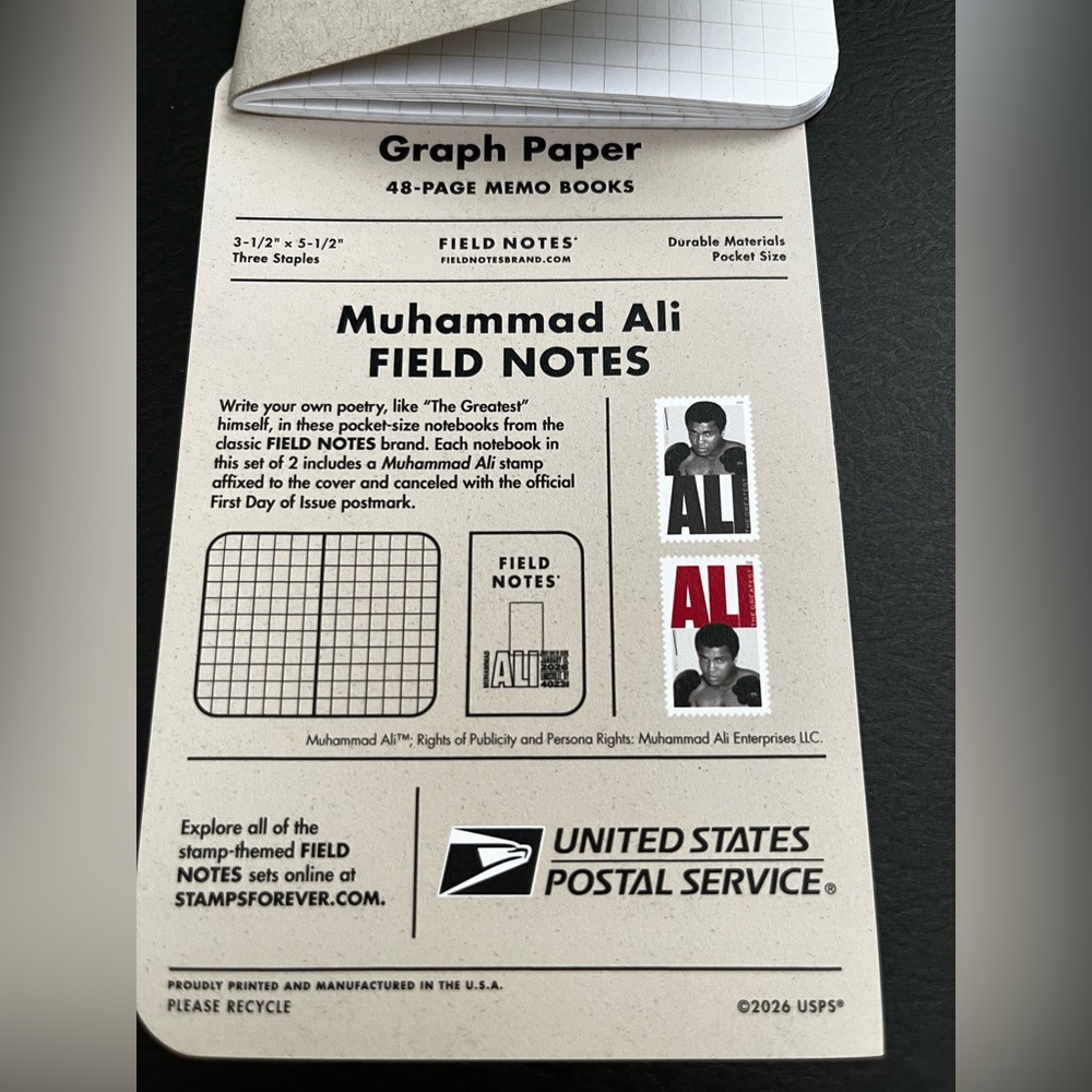 Gray Notebook - Muhammad Ali Edition - Picture 7 of 7